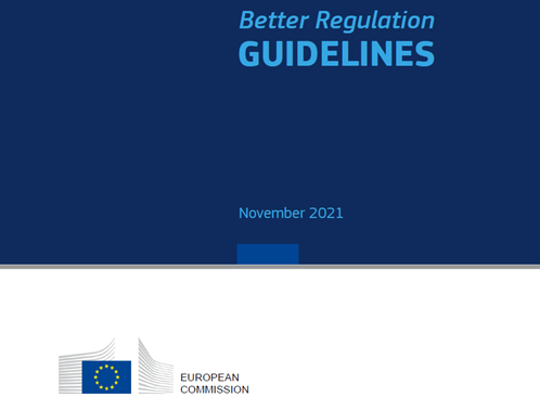 The European Commission publishes the 2021 Edition of its Better Regulation Guidelines and Toolbox